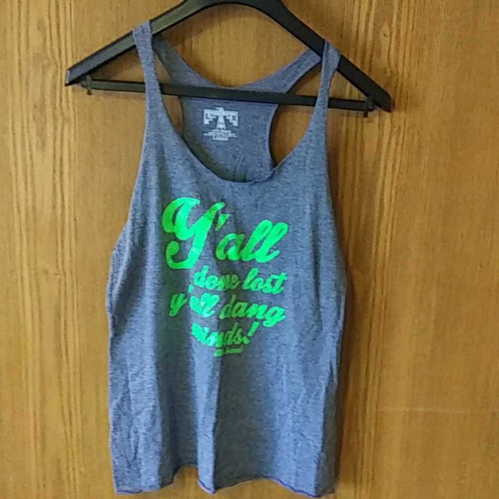 Graphic Racerback Tank